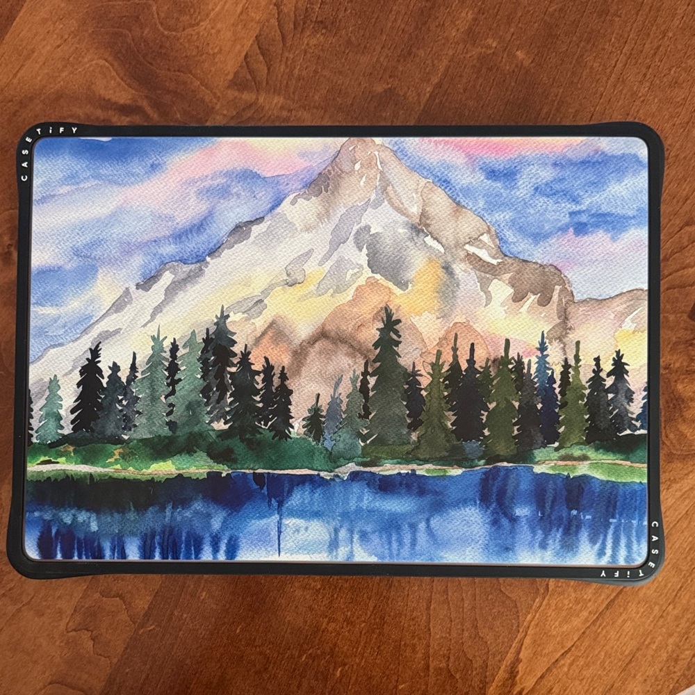 Casetify Mountain Landscape Laptop Sleeve - Multicolor